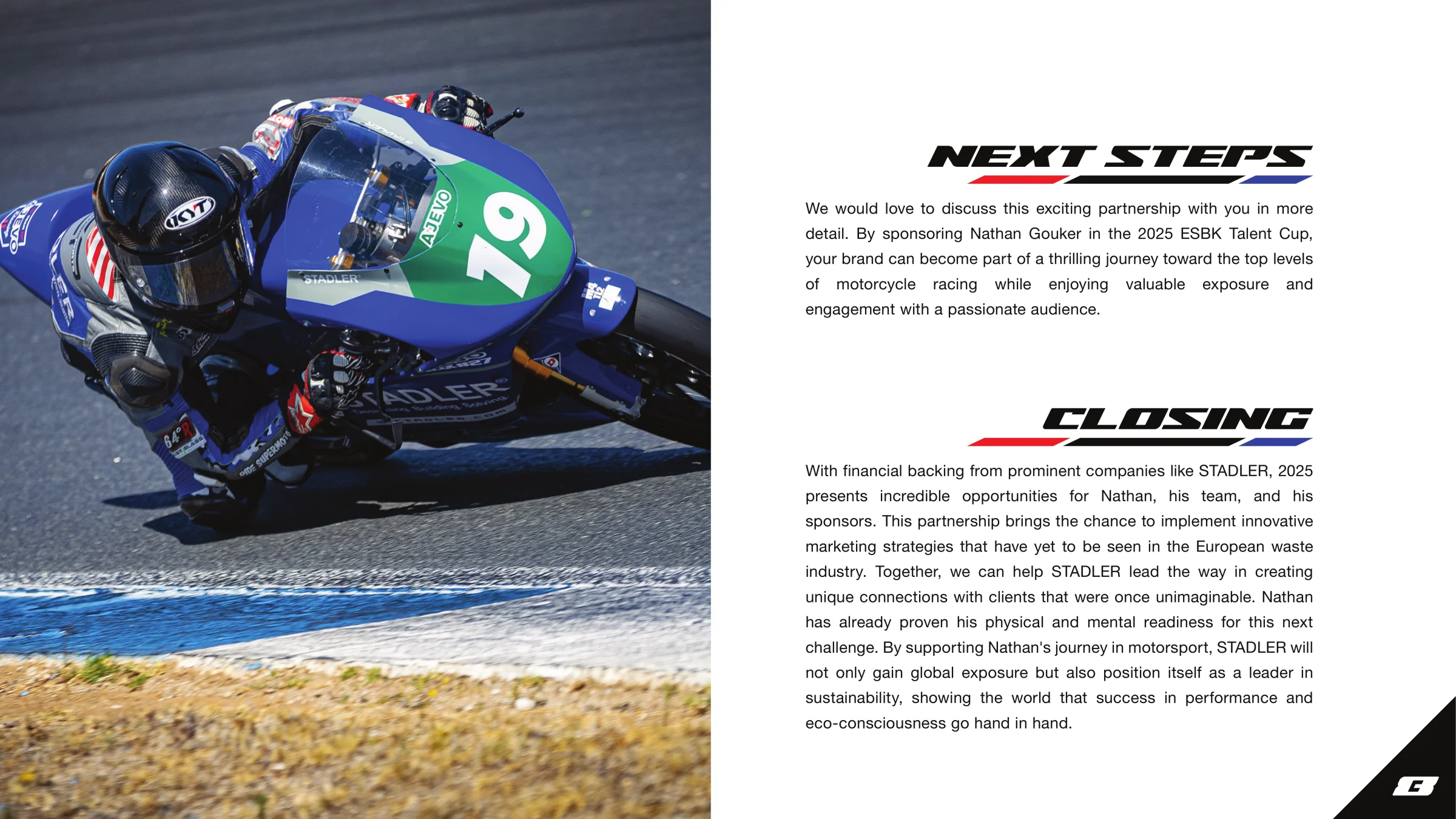 Next steps and closing